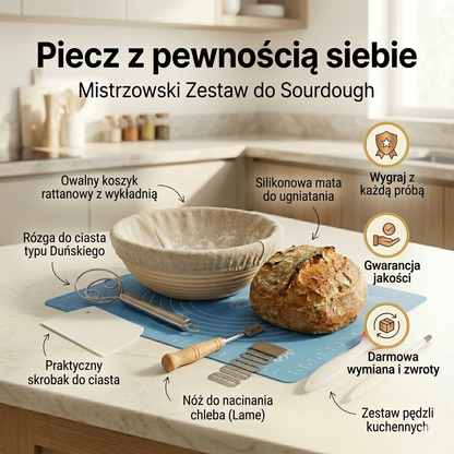 Kompletny Zestaw Do Pieczenia Chleba